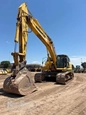 Used Komatsu in yard